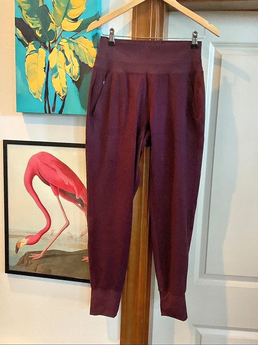 Athleta Performance Leggings Plum Small